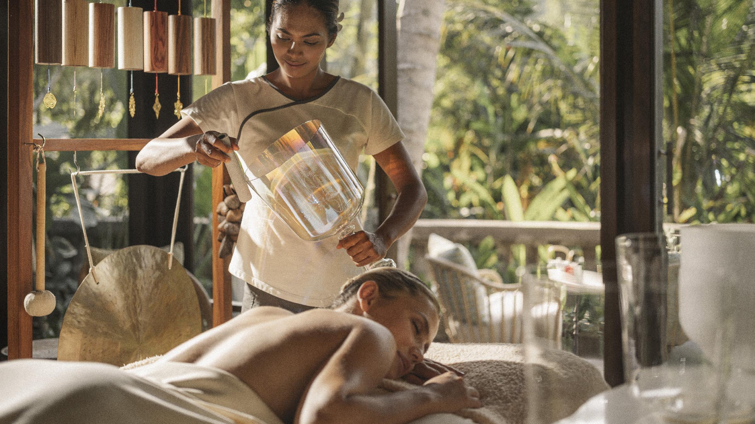Various treatments will be on offer as part of the all-inclusive package / Four Seasons Resort Bali Various treatments will be on offer as part of the all-inclusive package / Four Seasons Resort Bali