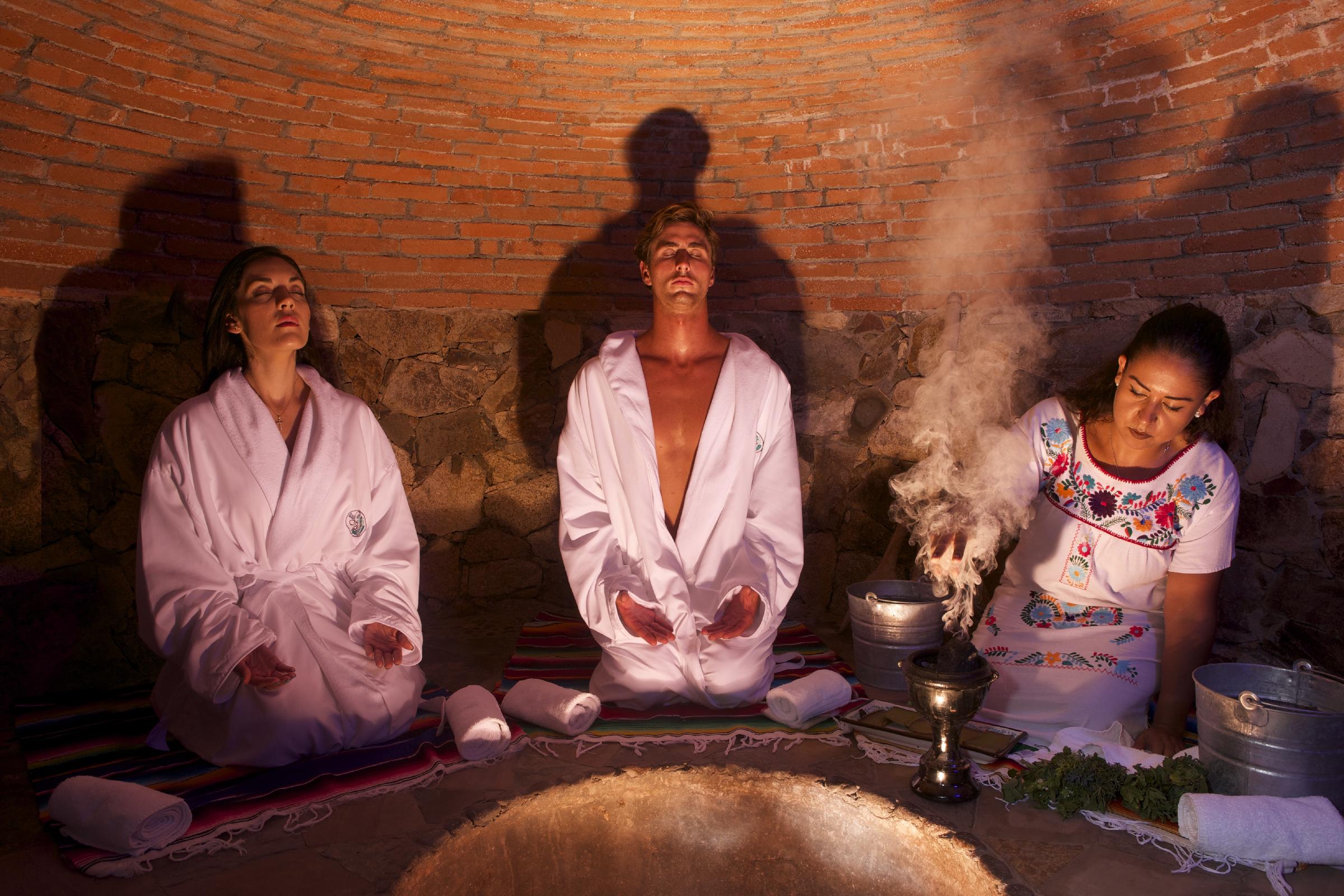 The Playa Grande Spa will welcome up to six guests for the Temazcal ritual / Solmar Hotels and Resorts