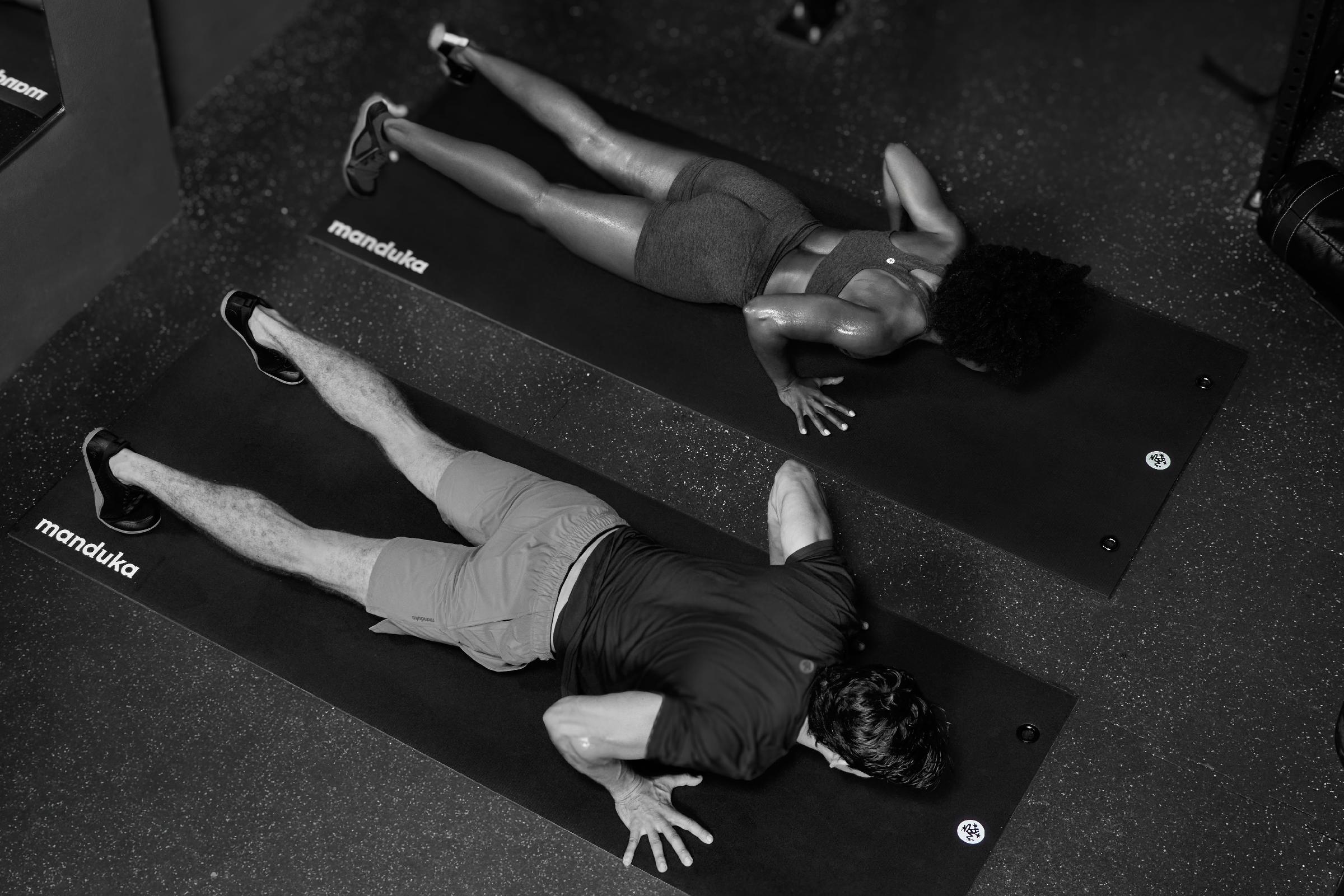 Manduka's P/ROX mat provides generous space and superior cushioning for high-intensity workouts / Manduka Manduka's P/ROX mat provides generous space and superior cushioning for high-intensity workouts / Manduka