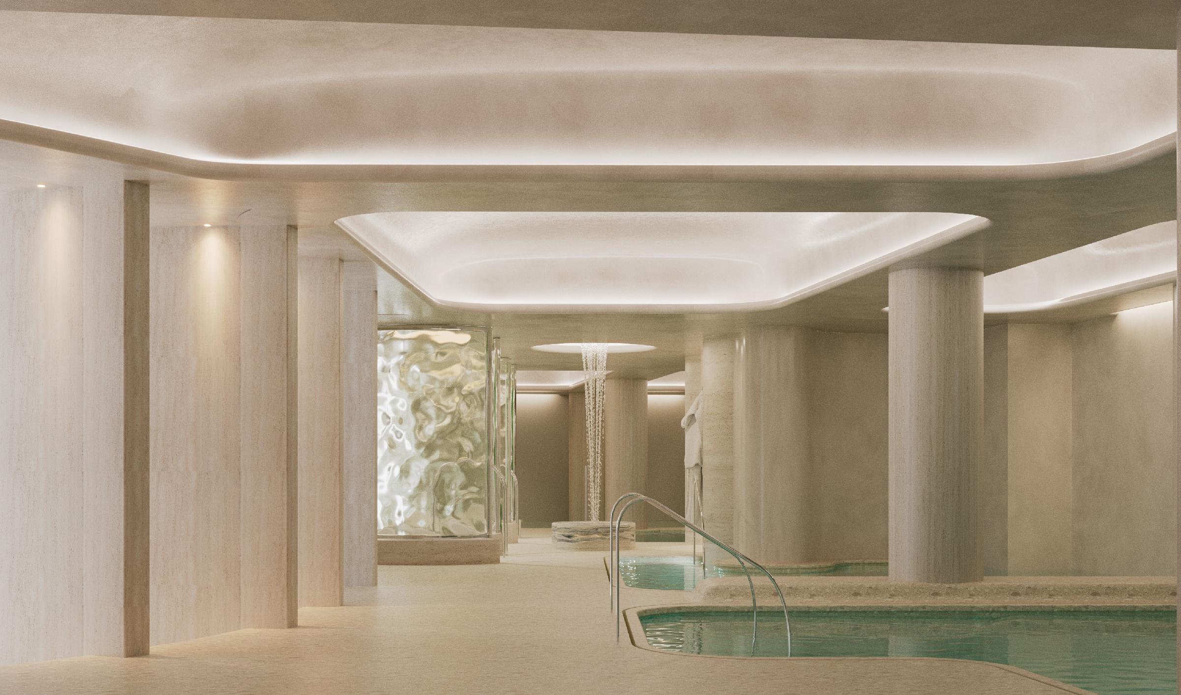 KX Chelsea's new aquatics area will feature a magnesium pool / KX Chelsea KX Chelsea's new aquatics area will feature a magnesium pool / KX Chelsea