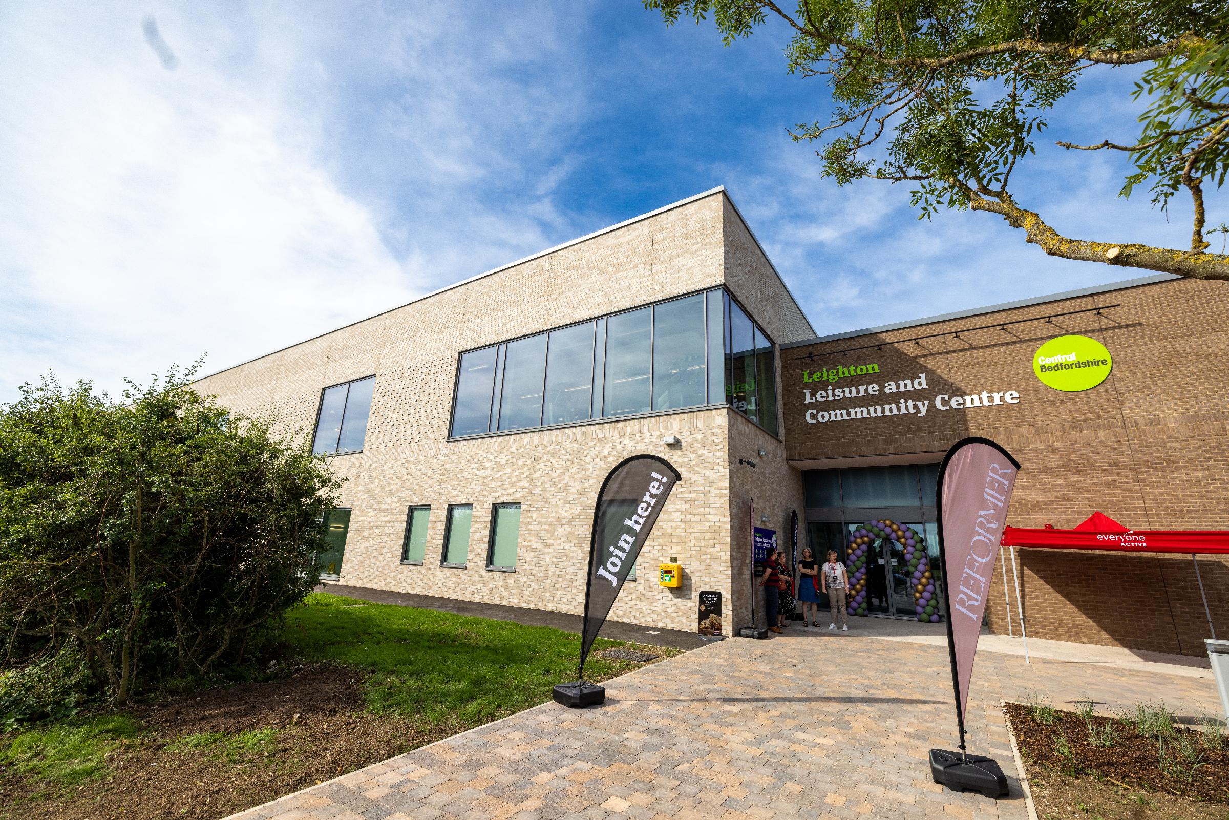 Leighton Leisure and Community Centre opened this weekend / Everyone Active Leighton Leisure and Community Centre opened this weekend / Everyone Active