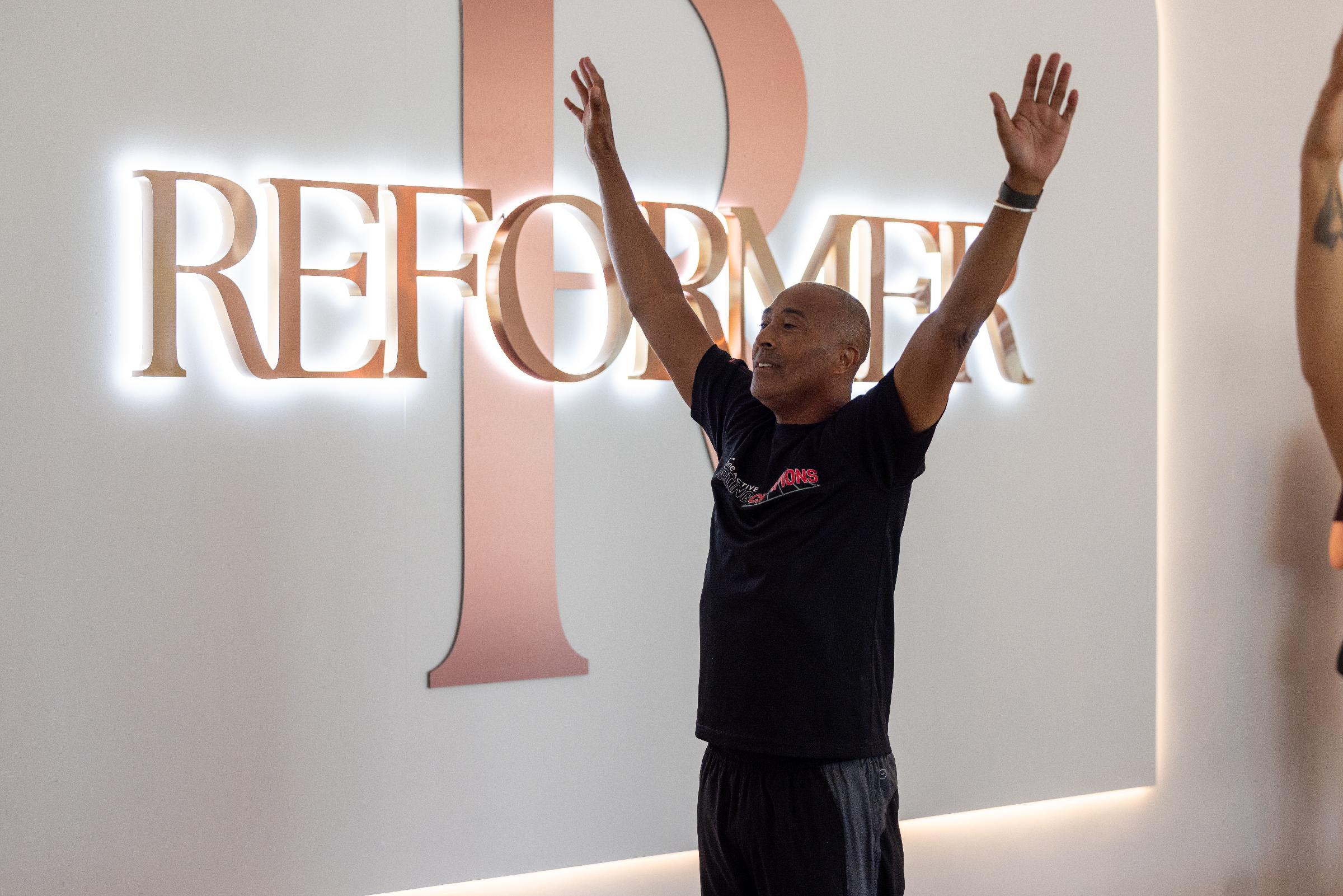 Olympian, Colin Jackson was among the celebrities present / Everyone Active Olympian, Colin Jackson was among the celebrities present / Everyone Active