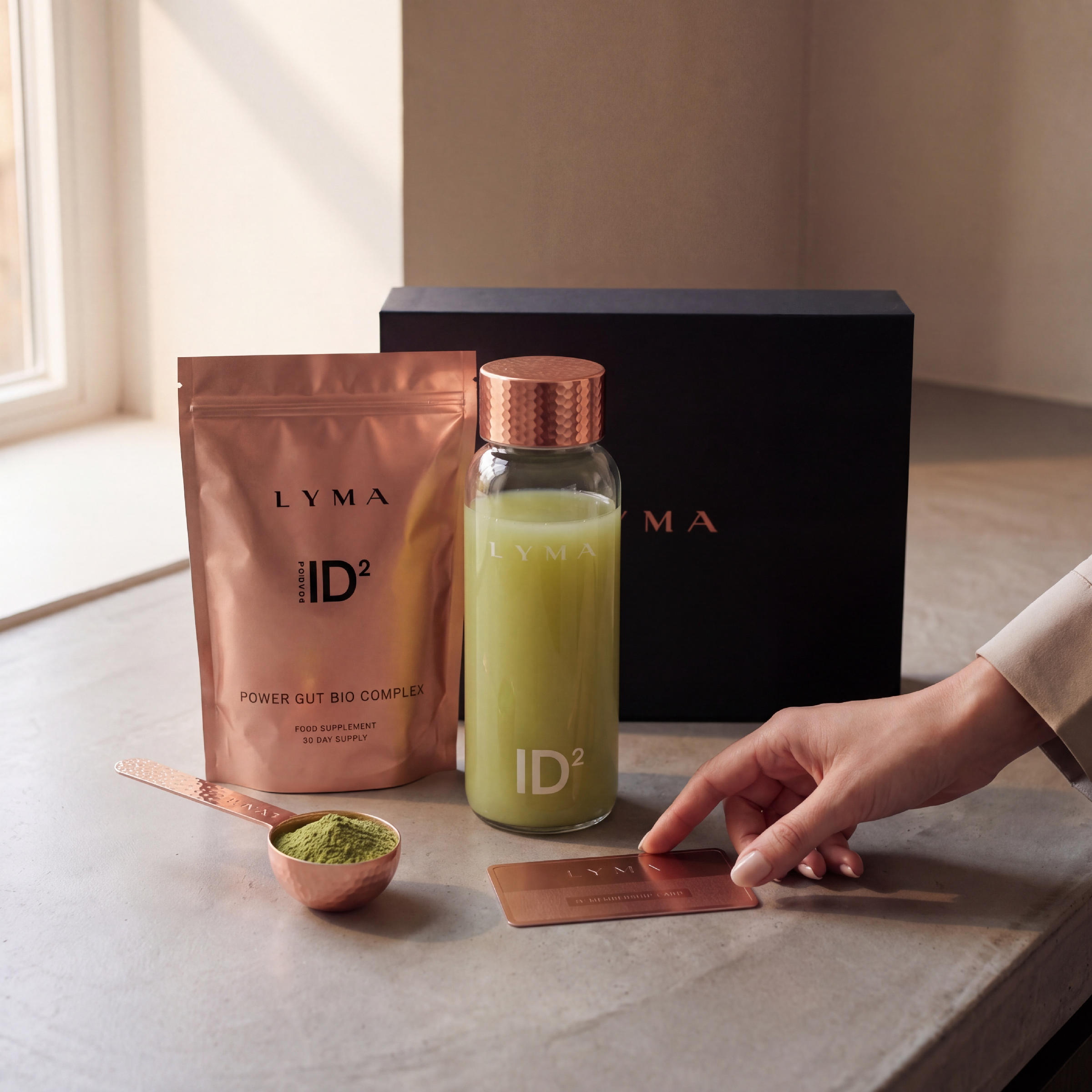 Lyma ID2 is a gut bio complex that combines multi-length prebiotics to feed and fortify each of the four major sections of the colon / Lyma