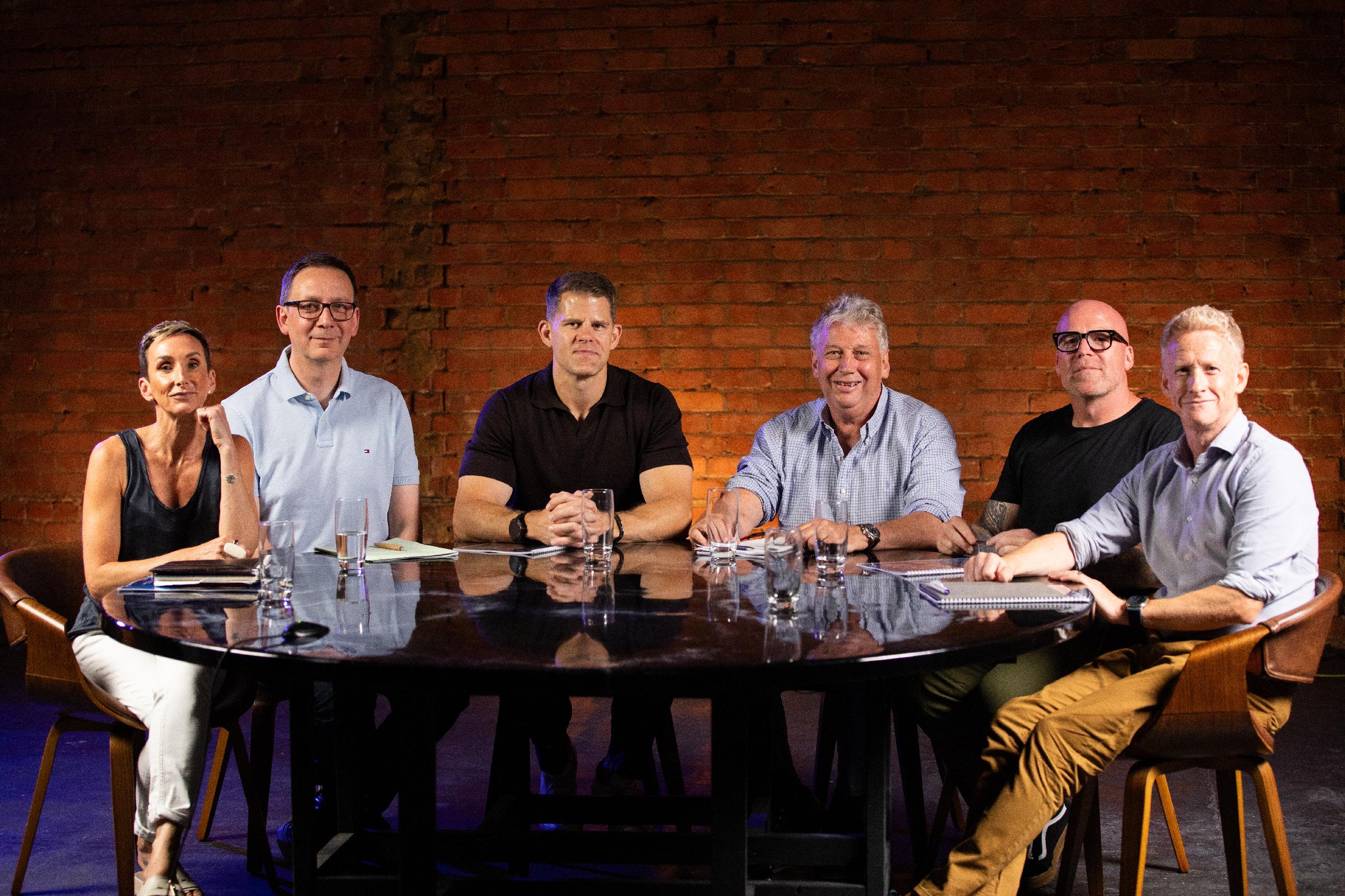 Sophie Lawler, Steve Leigh, Liam McGuinness, Dave Stalker, JC Vacassin and Dave Jones at the Total Fitness roundtable / 1Fit Life Content Creators Sophie Lawler, Steve Leigh, Liam McGuinness, Dave Stalker, JC Vacassin and Dave Jones at the Total Fitness roundtable / 1Fit Life Content Creators