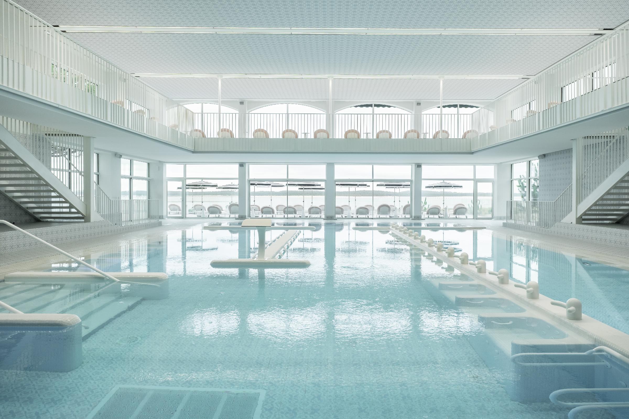 There is a thalasso spa onsite / Le Bel Hôtel Oléron Thalassa & Spa — MGallery Collection There is a thalasso spa onsite / Le Bel Hôtel Oléron Thalassa & Spa — MGallery Collection