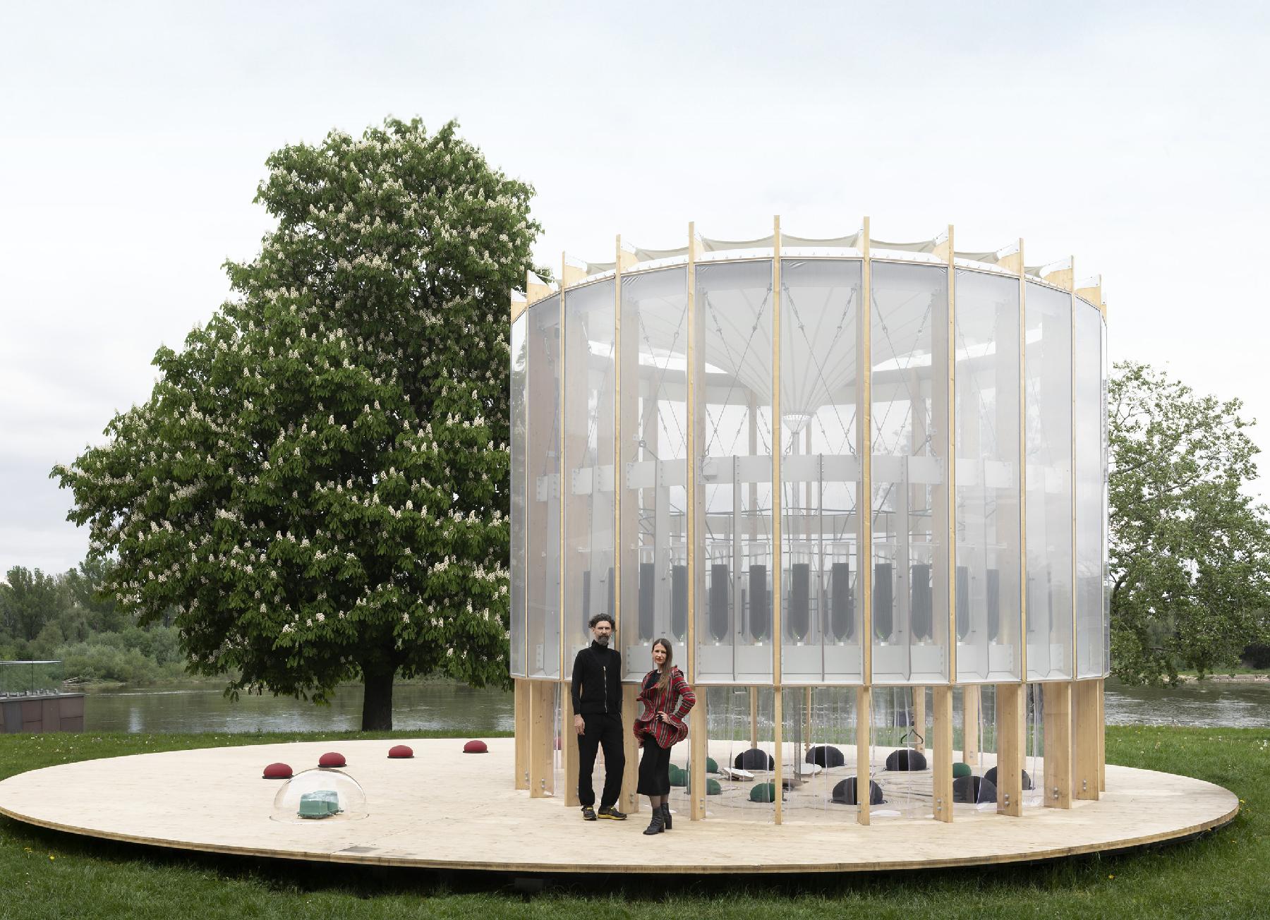 children in the play pavillion