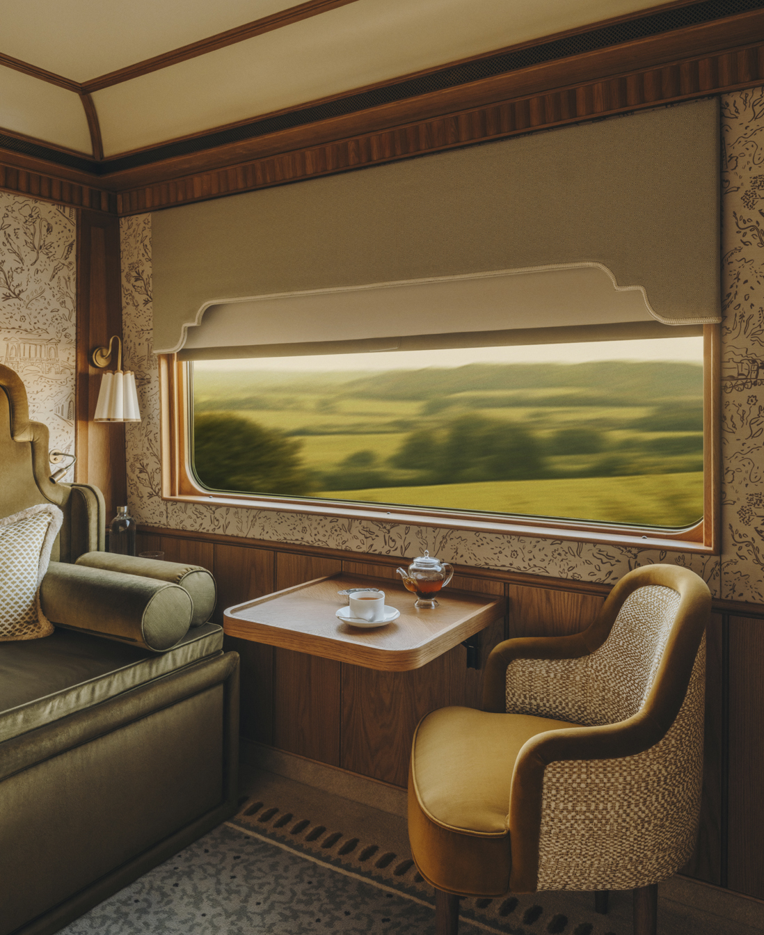 train interior
