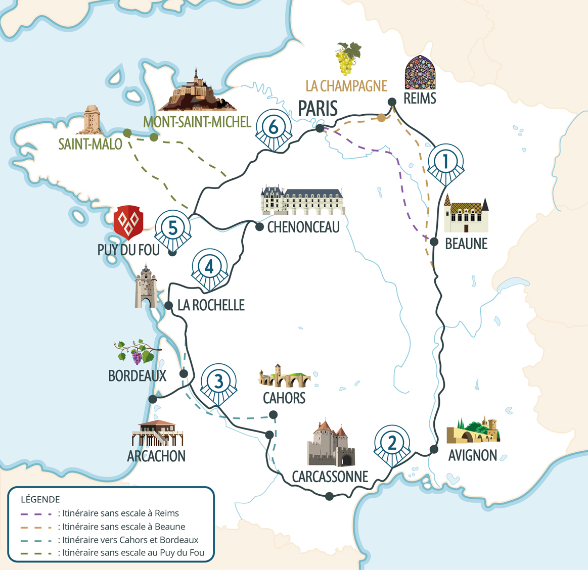 route map