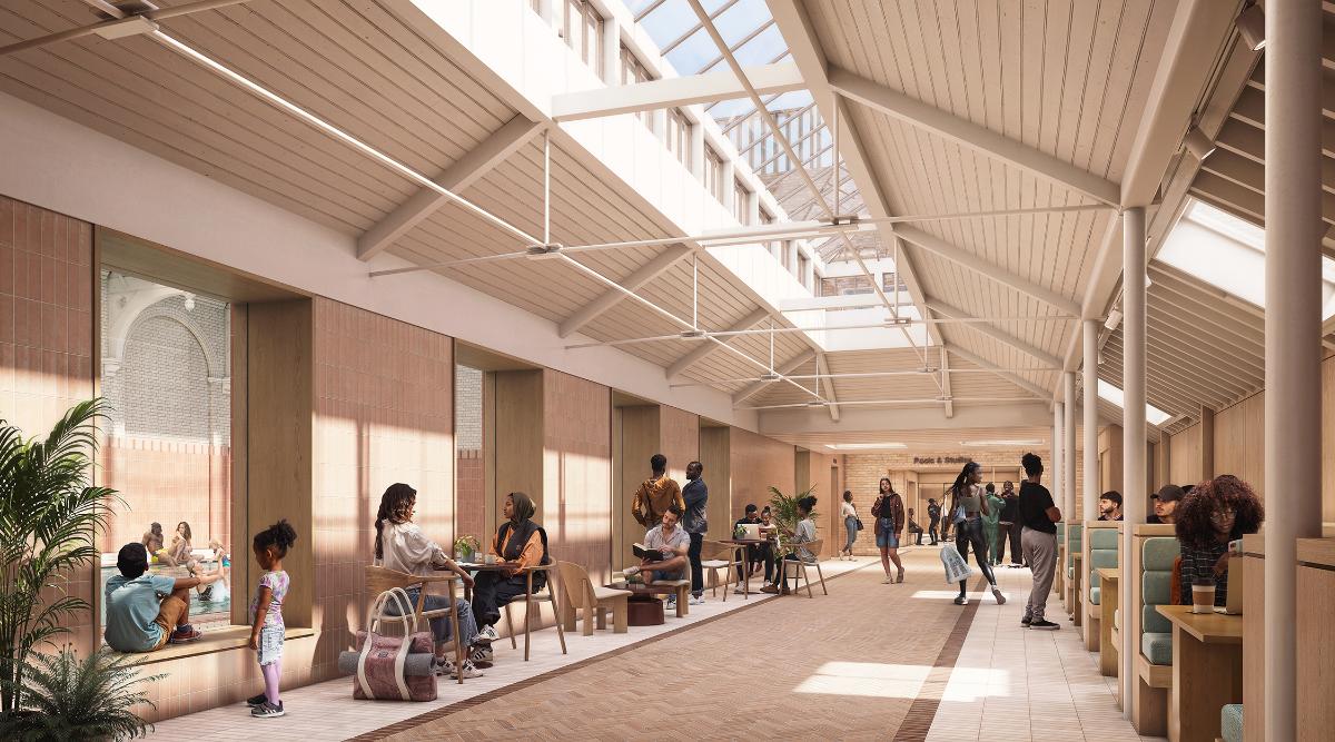 The entrance will be made more accessible / Morgan Sindall Construction