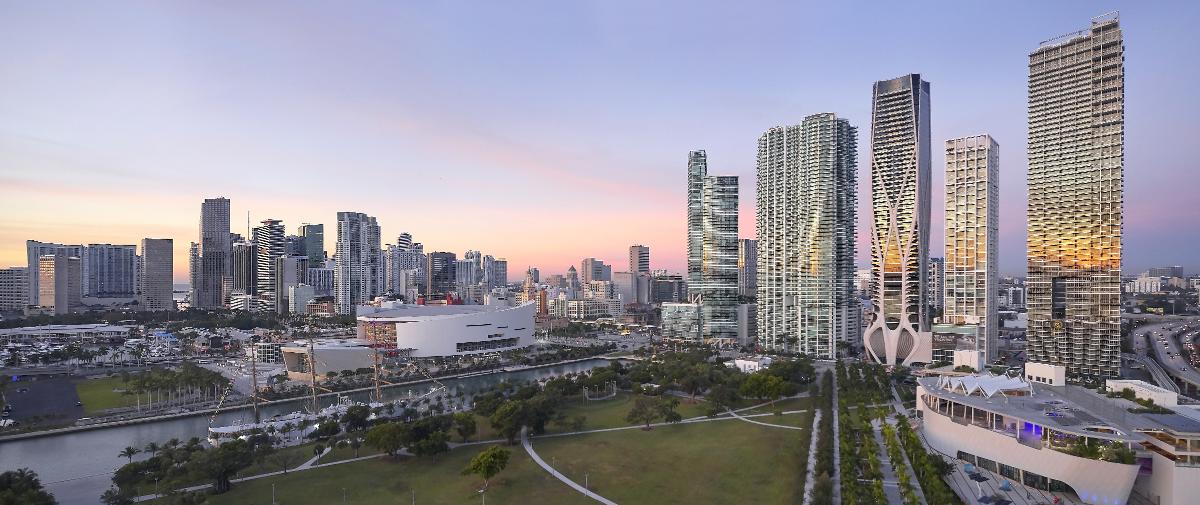 One Thousand Museum was Zaha Hadid's first residential skyscraper in the Western hemisphere / Hufton + Crow