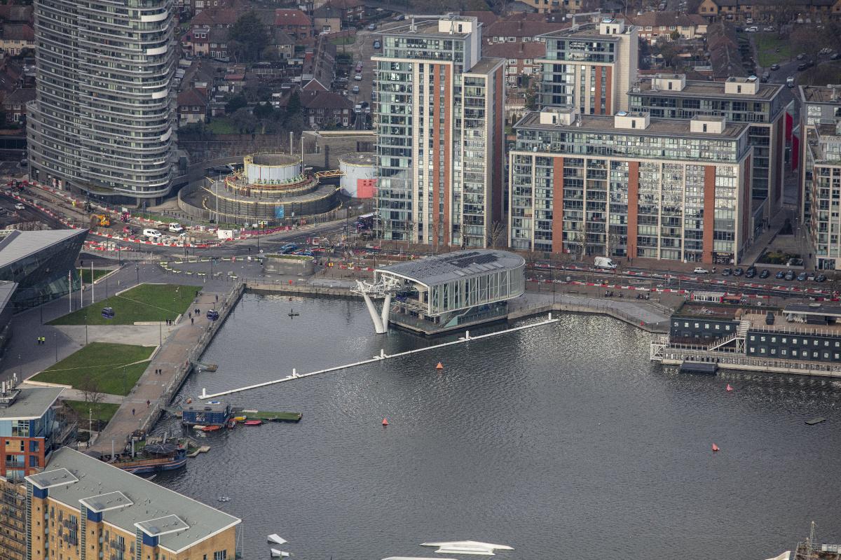 The floating waterfront project is backed by £5 billion of investment over the next 20 years / Royal Docks Waterways