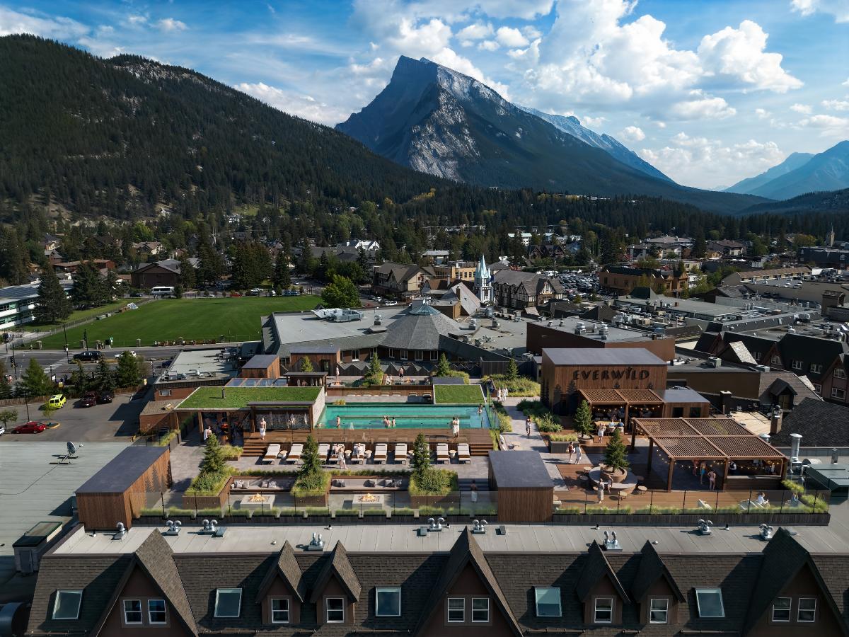 Everwild Banff will have views of Banff National Park / Everwild Banff/ Systemic