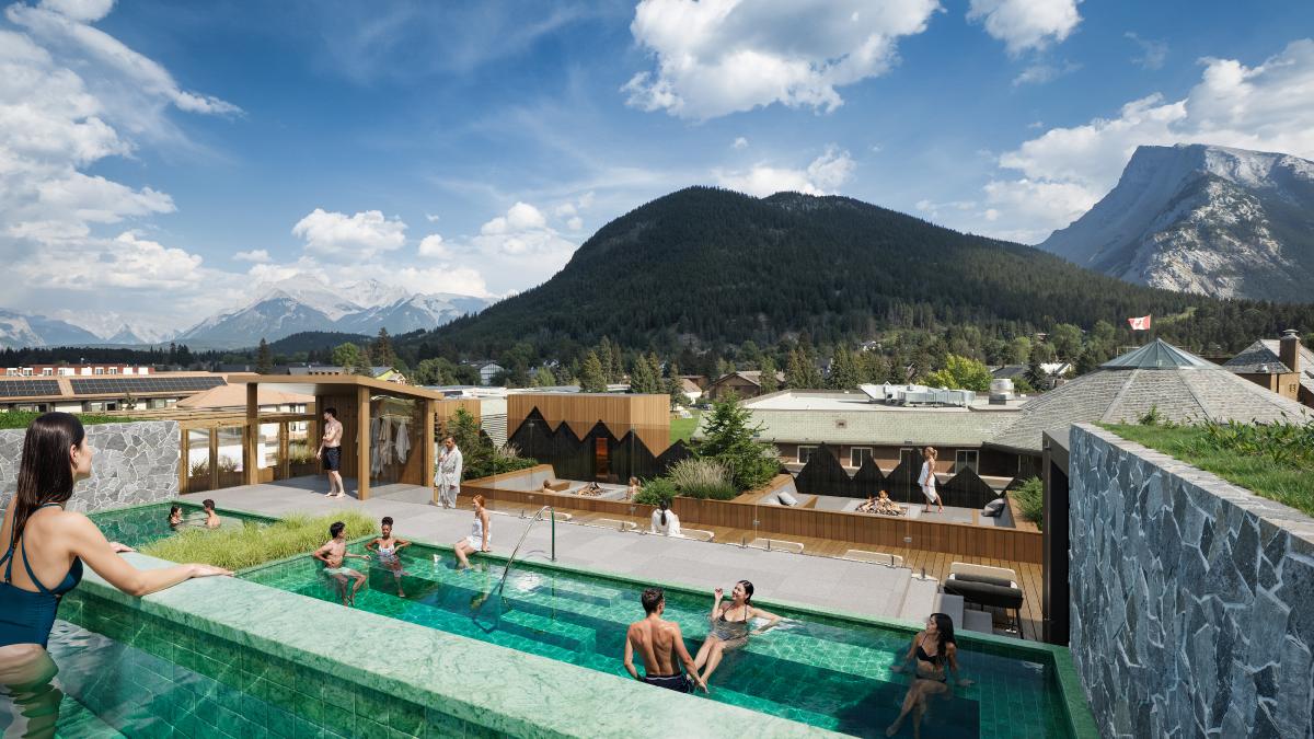 Everwild Banff will have a rooftop thermal circuit / Everwild Banff/ Systemic