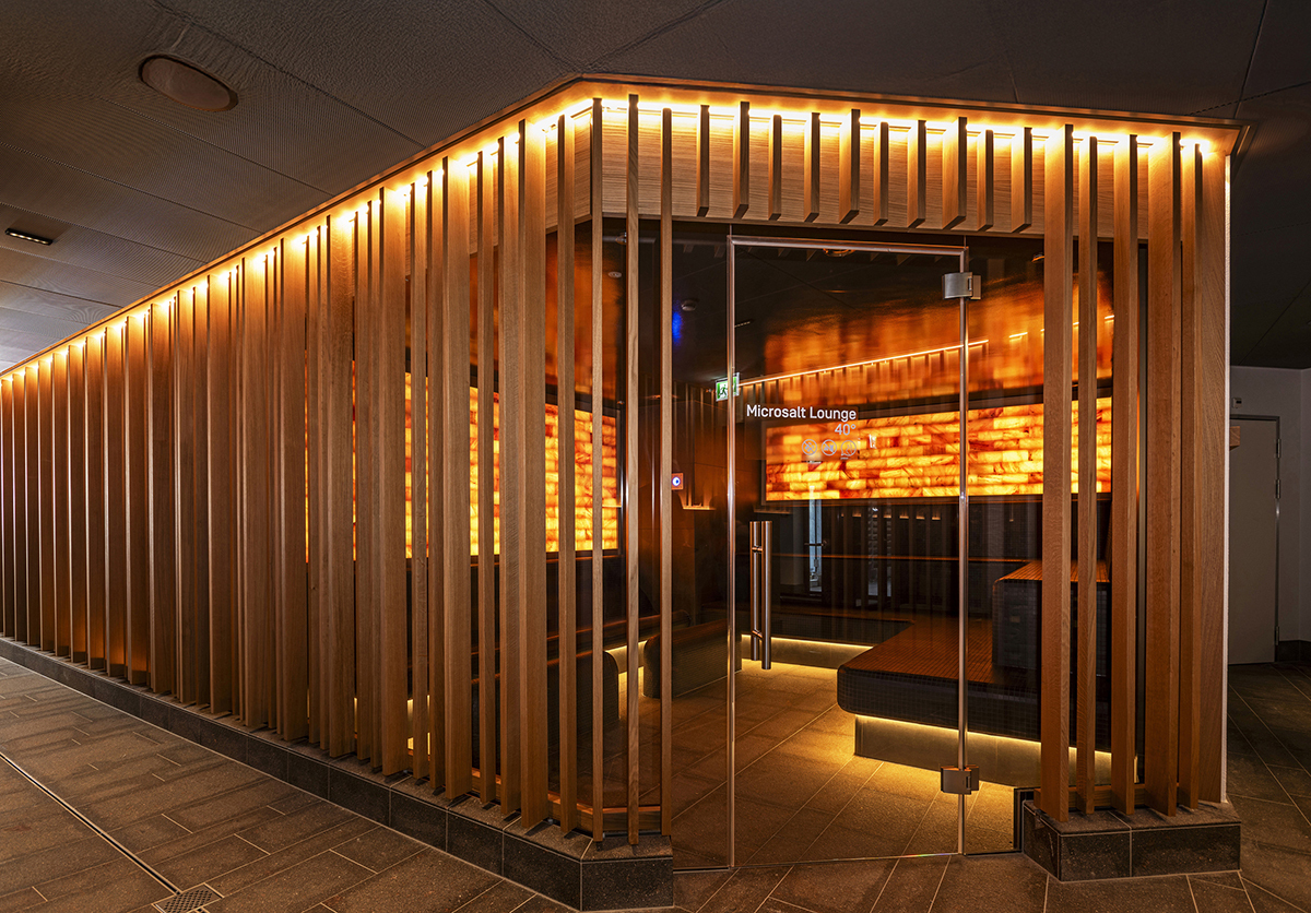 Extras like an infusion system can create a premium sauna offer