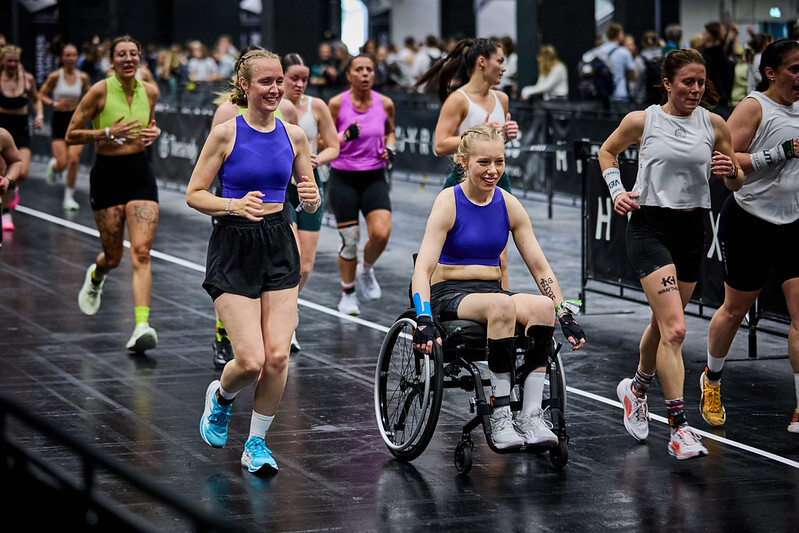 Around 20,000 athletes took part in the Hyrox at FIBO / Jannick Hammes Fotografie Around 20,000 athletes took part in the Hyrox at FIBO / Jannick Hammes Fotografie