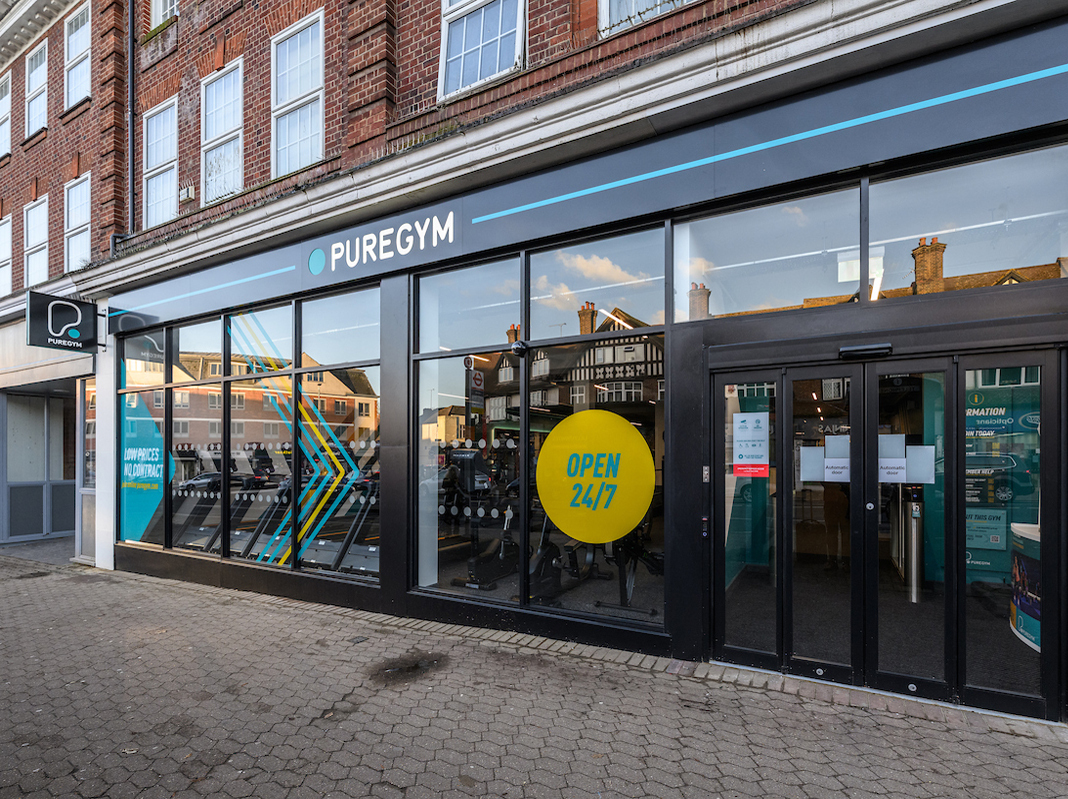 Pure Gym outside