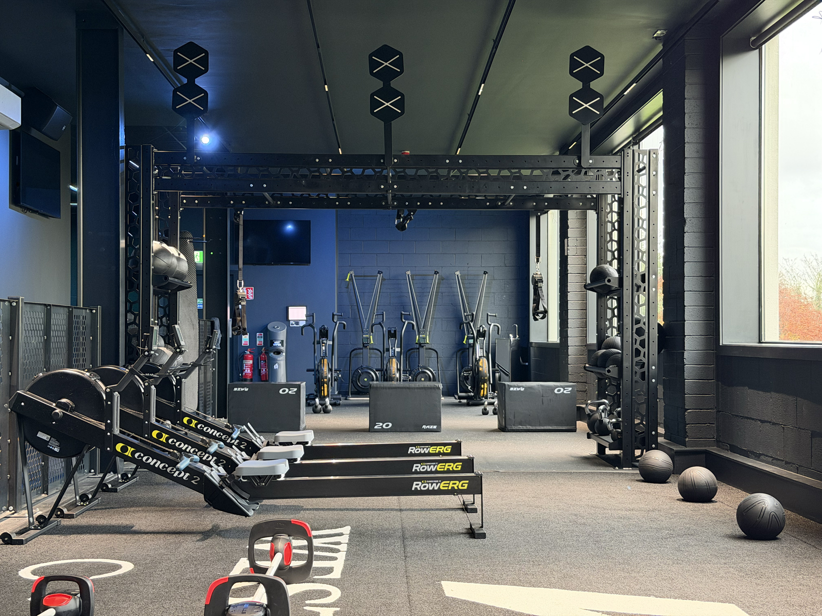 The performance space is used for high-intensity programmes