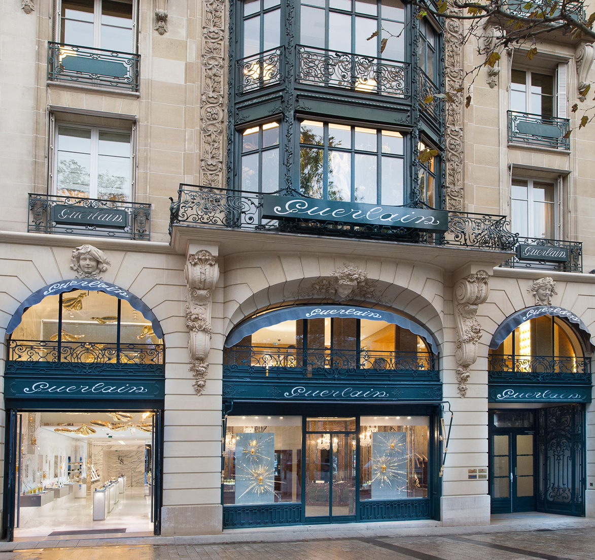 L’institut Guerlain at 68 Champs Elysées, Paris