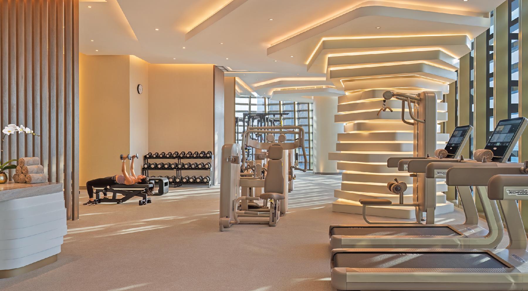 Spa gym area