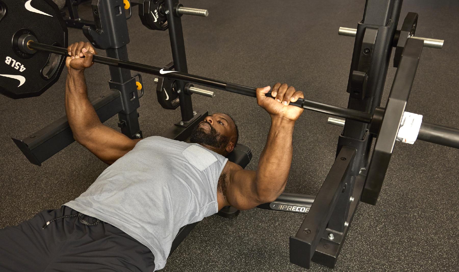 The bench delivers stability, durability and user confidence