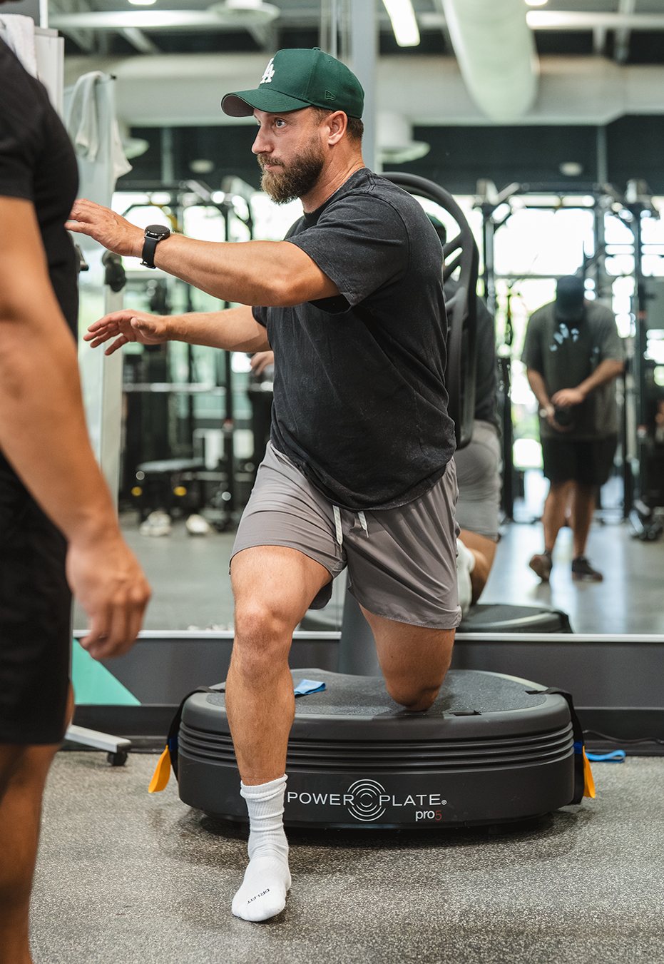 Exos uses vibration training as one of its prime recovery therapies