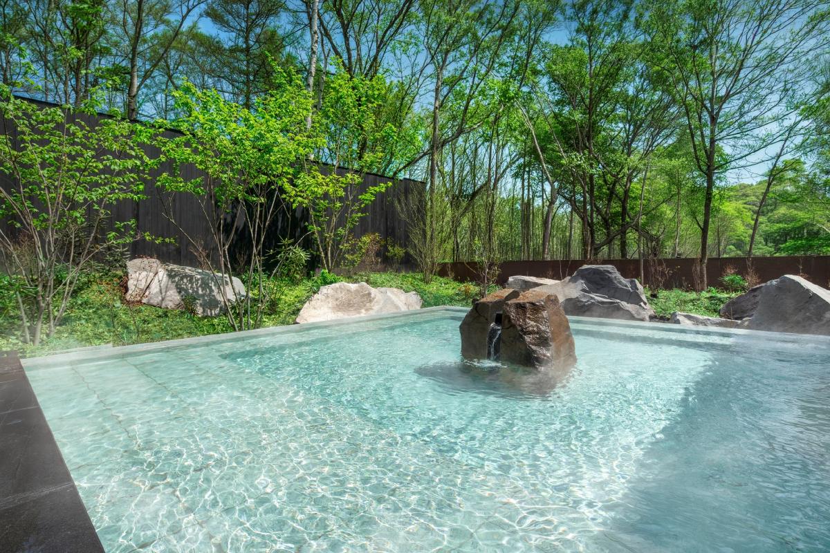 The waters in the area are acidic / Hoshino Resorts
