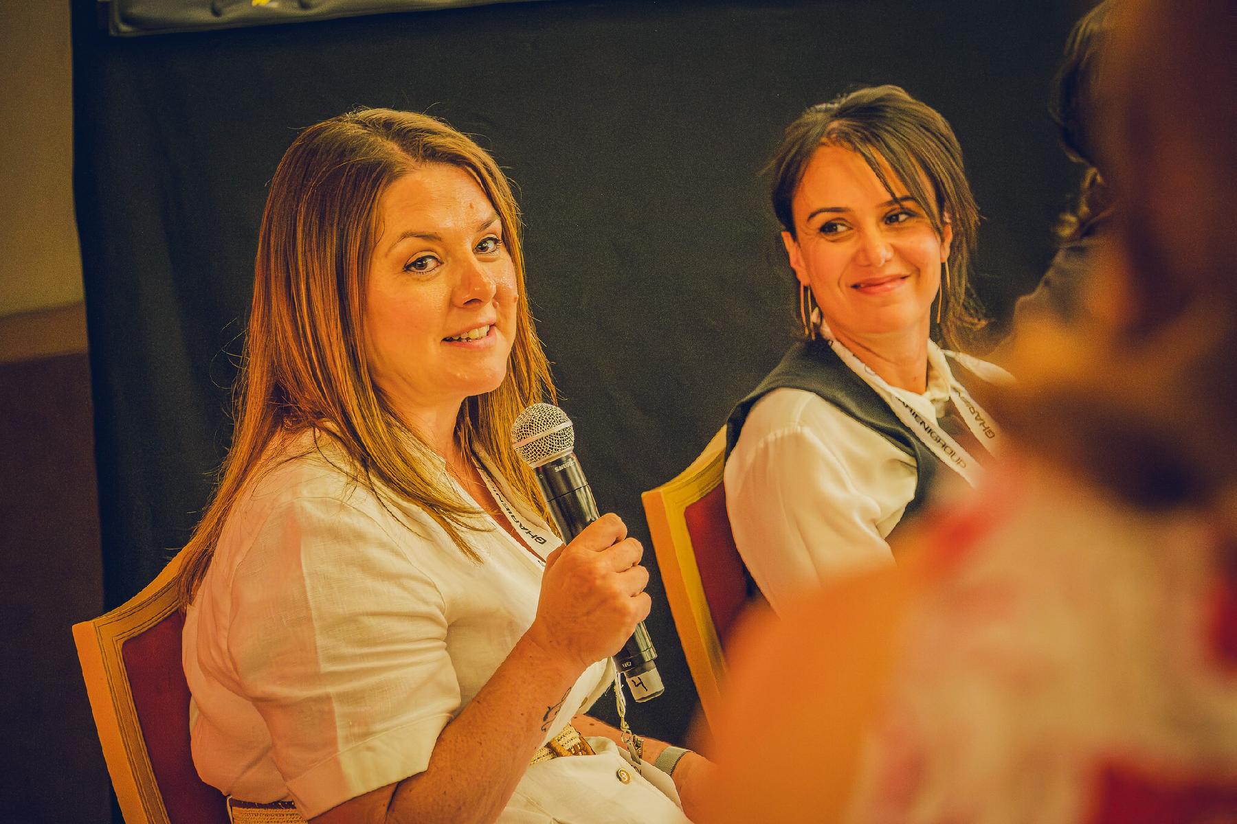 In addition to meetings, We Work Well's events involve social networking, charity workshops and an education programme