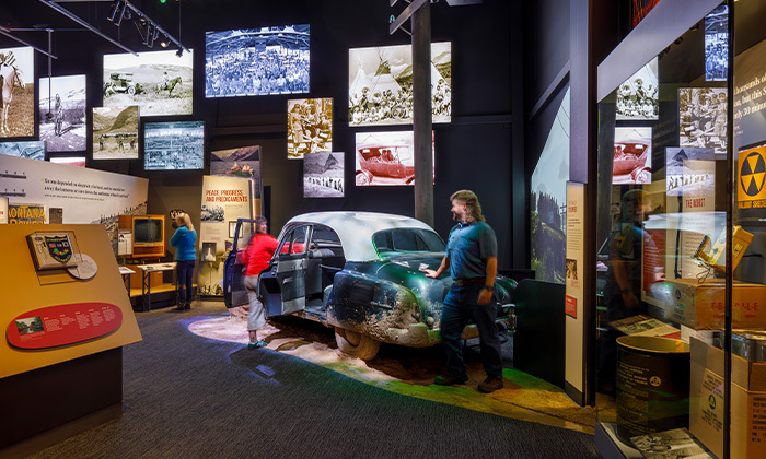 The new museum is located in Helena / Montana Historical Society