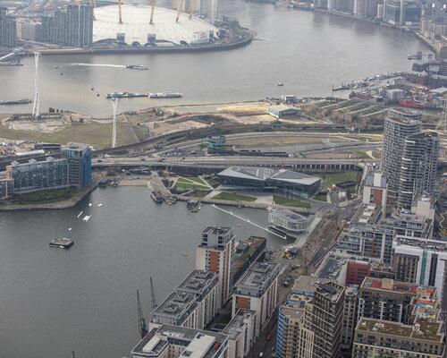 The new development will occupy a 12-hectare stretch of water within London's Royal Docks / Royal Docks Waterways