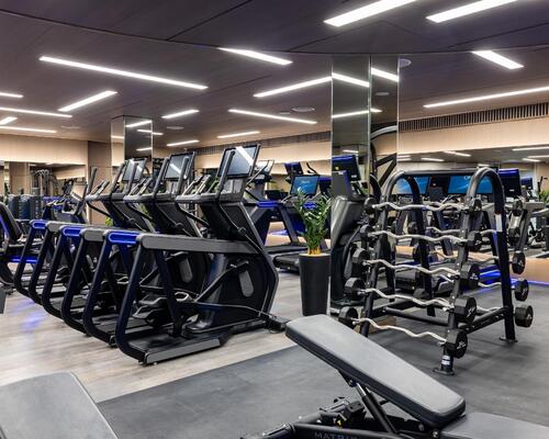Matrix Fitness Onyx Collection installed at Four Seasons Hotel London at Tower Bridge