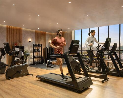 Life Fitness/ Hammer Strength have launched the new Atmos cardio series globally Credit: Life Fitness/ Hammer Strength
