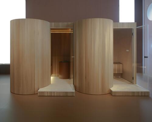 Effe introduces sauna and hammam collection Baluar by Patricia Urquiola