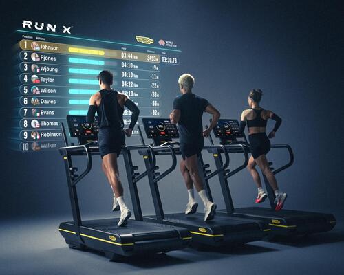 Technogym makes treadmill running competitive