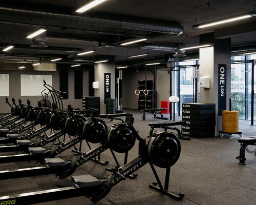 ONE LDN's functional fitness area is dubbed the playground