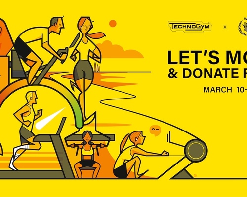 Let's move & donate food / Technogym