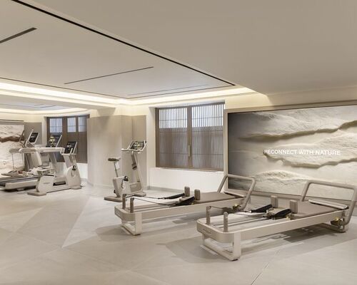 Technogym's boutique in Harrods, London Credit: Technogym