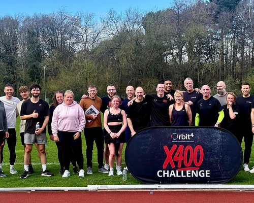 X400 Challenge: a team-based fitness challenge involving eight 400m relay rounds / Orbit4