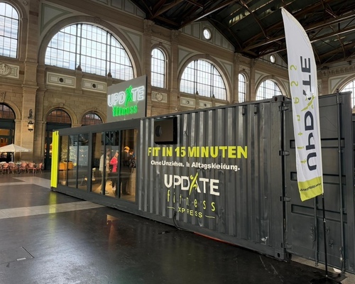 Update Fitness Xpress at Zurich Train Station / Pulse Fitness