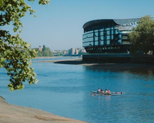 Fulham Pier is a new lifestyle destination on the River Thames / Fulham Pier