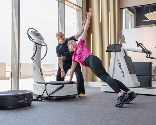 Vibration training and women’s health Credit: Power Plate