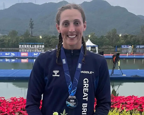 Beth Littlewood is represented Great Britain in canoe polo / Beth Littlewood