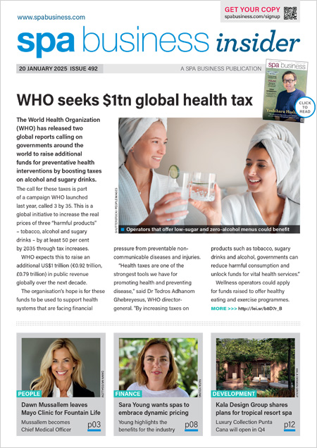 Spa Business insider magazine