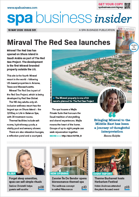 Spa Business insider magazine