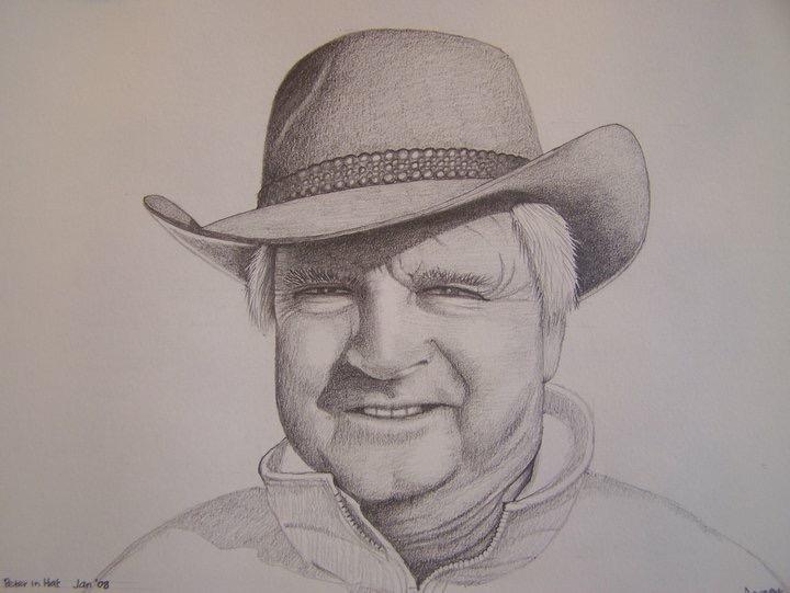 A self-portrait by architect Peter Sargent, who has died A self-portrait by architect Peter Sargent, who has died