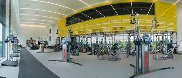 Keiser’s equipment at the Enfield site helps develop speed and range of motion