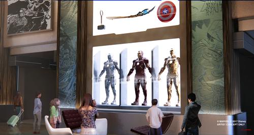 Disney’s Hotel New York is getting a Marvel-themed makeover, dubbed “The Art of Marvel”