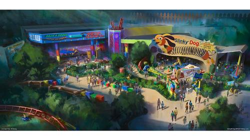 Toy Story Land at Hollywood Studios has now been given an opening date of summer 2018
