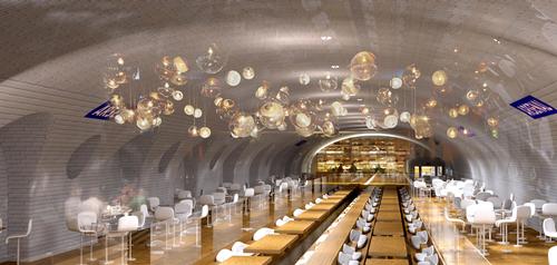Could a Parisian underground station become a restaurant? 