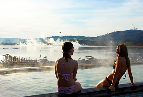 The thermal pools welcome around 
300,000 visitors a year and are the most profitable part of the attraction, which also includes a 10-treatment room spa