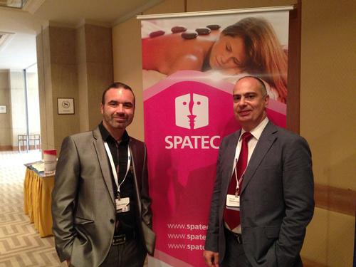 David Zarb Jenkins and Stephen Pace-Bonello are part of the SPATEC team, which organised the back-to-back twenty-minute meetings across two days / SPATEC